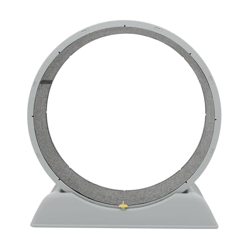 Katzenlaufrad für Indoor-Katzen – Geräuscharmes Laufrad mit Sicherheitsschnalle, Rutschfester Teppich & Spielstab – Robuste Konstruktion, max. 22 kg Belastbarkeit, 80 cm Durchmesser Katzenlaufrad für Indoor-Katzen – Geräuscharmes Laufrad mit Sicherheitsschnalle, Rutschfester Teppich & Spielstab – Robuste Konstruktion, max. 22 kg Belastbarkeit, 80 cm Durchmesser von WDZCZDoo
