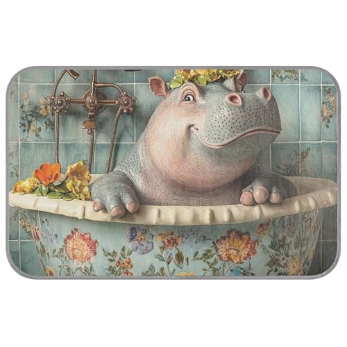 Hippo Vintage-Badewanne, kühlendes Kissen, für den Sommer, Outdoor, selbstkühlend, für den Außenbereich, für Chihuahua, waschbar, Größe M Hippo Vintage-Badewanne, kühlendes Kissen, für den Sommer, Outdoor, selbstkühlend, für den Außenbereich, für Chihuahua, waschbar, Größe M von WDdZzyy