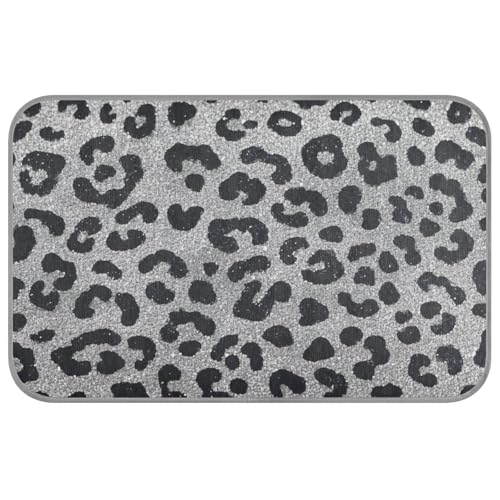 Kühlendes Sommer-Katzenbett mit künstlichem Glitzer-Leopardenmuster, grau, für den Sommer, selbstkühlendes Hundebett, waschbar, für Kaninchen, draußen, abnehmbar, Manta Fria para Perros M Kühlendes Sommer-Katzenbett mit künstlichem Glitzer-Leopardenmuster, grau, für den Sommer, selbstkühlendes Hundebett, waschbar, für Kaninchen, draußen, abnehmbar, Manta Fria para Perros M von WDdZzyy