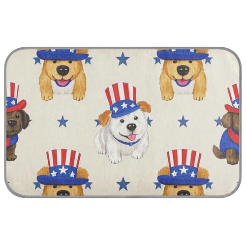 WDdZzyy 4. Juli Unabhängigkeitstag, gelbe Tier-Sommer-Kühlung für Hunde, selbstkühlende Katzendecken für drinnen und draußen, Essentials Tapete enfriador para Perros M von WDdZzyy