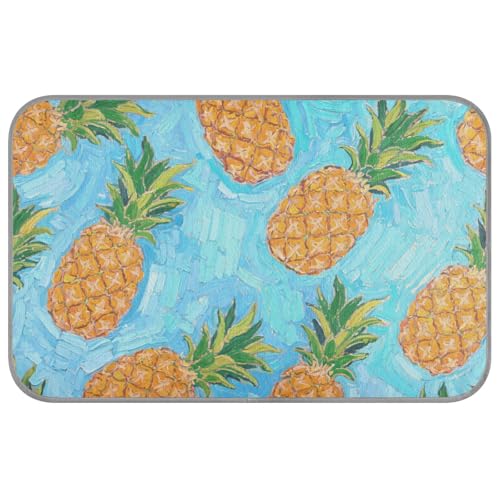 WDdZzyy Art Painting Kühlkissen für den Sommer, Motiv: blaue Früchte, Ananas, selbstkühlendes Pad für Katzen, Outdoor, Schwein, drinnen, bequem, Manta Fria para Perros M WDdZzyy Art Painting Kühlkissen für den Sommer, Motiv: blaue Früchte, Ananas, selbstkühlendes Pad für Katzen, Outdoor, Schwein, drinnen, bequem, Manta Fria para Perros M von WDdZzyy