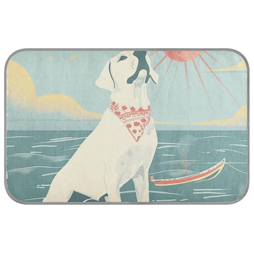 WDdZzyy Beach Ocean Labrador Retriever Pastell-Sommer-Kühldecken für große Hunde, selbstkühlende Matten für Hunde zum Schlafen, sicherer Mantas frías para Perros M WDdZzyy Beach Ocean Labrador Retriever Pastell-Sommer-Kühldecken für große Hunde, selbstkühlende Matten für Hunde zum Schlafen, sicherer Mantas frías para Perros M von WDdZzyy