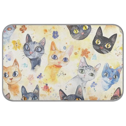 WDdZzyy Beauty Devon Rexanimals Kühlmatte für Hunde, selbstkühlende Matte für Hunde, für Hunde, Outdoor, abnehmbar, Cama Fria para perro M von WDdZzyy