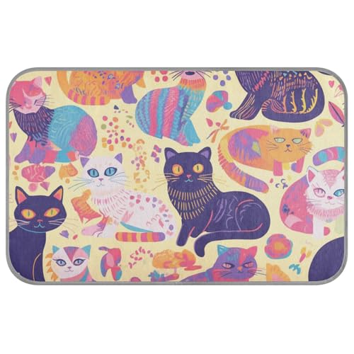 WDdZzyy Boho-Tiere, elegantes Sommer-Kühlkissen für Katzen, selbstkühlende Kühlmatte für Kaninchen, Schlafutensilien, Tapete enfriador para Perros M WDdZzyy Boho-Tiere, elegantes Sommer-Kühlkissen für Katzen, selbstkühlende Kühlmatte für Kaninchen, Schlafutensilien, Tapete enfriador para Perros M von WDdZzyy