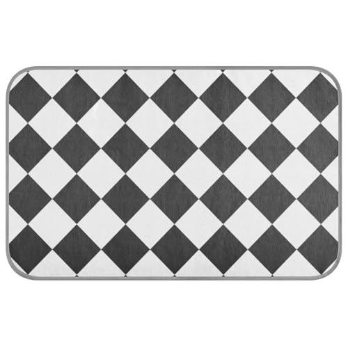 WDdZzyy Buffalo Plaid Sommer-Kühlkissen, selbstkühlende Katzenbetten für Indoor-Katzen zum Schlafen, weiche Esterilla-Refrescante para Perros M, Weiß / Schwarz WDdZzyy Buffalo Plaid Sommer-Kühlkissen, selbstkühlende Katzenbetten für Indoor-Katzen zum Schlafen, weiche Esterilla-Refrescante para Perros M, Weiß / Schwarz von WDdZzyy