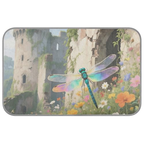 WDdZzyy Castle Flower Libelle Sommer-Hundehütte, kühlend, selbstkühlend, 96,5 x 58,4 cm, Kühlbetten für Kaninchen, Outdoor-Essentials, Manta, Refrescante Para Perro, M WDdZzyy Castle Flower Libelle Sommer-Hundehütte, kühlend, selbstkühlend, 96,5 x 58,4 cm, Kühlbetten für Kaninchen, Outdoor-Essentials, Manta, Refrescante Para Perro, M von WDdZzyy