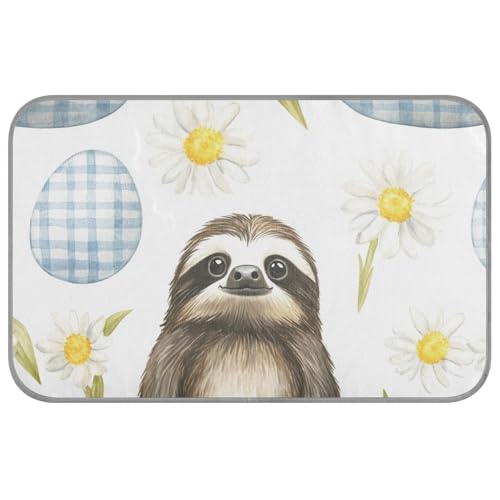 WDdZzyy Faultier Buffalo Plaid Gänseblümchen Ei Ostern Sommer Bett für Katzen Outdoor Selbstkühlend 96,5 x 58,4 cm Pet Shop Cool Pet Pad für Häschen Reisen Portablapete Refrescante Para Mascotas M WDdZzyy Faultier Buffalo Plaid Gänseblümchen Ei Ostern Sommer Bett für Katzen Outdoor Selbstkühlend 96,5 x 58,4 cm Pet Shop Cool Pet Pad für Häschen Reisen Portablapete Refrescante Para Mascotas M von WDdZzyy