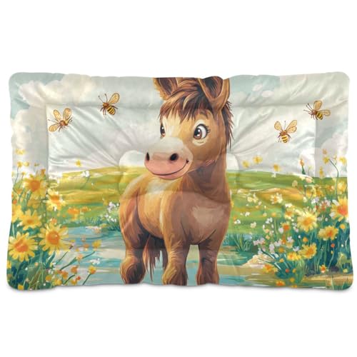 WDdZzyy Funny Donkey Hundebett, waschbar, weich, rutschfest, für große, mittelgroße und kleine Hunde, 91,4 x 61 cm WDdZzyy Funny Donkey Hundebett, waschbar, weich, rutschfest, für große, mittelgroße und kleine Hunde, 91,4 x 61 cm von WDdZzyy