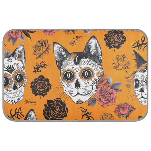 WDdZzyy Gothic Skelett Tier Sommer Kühlung für Katzen Selbstkühlende Betten für Katzen für Schweine draußen Niedlich Manta Refrescante para perro M WDdZzyy Gothic Skelett Tier Sommer Kühlung für Katzen Selbstkühlende Betten für Katzen für Schweine draußen Niedlich Manta Refrescante para perro M von WDdZzyy