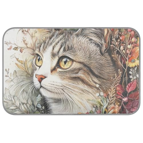 WDdZzyy Handgemaltes Tier, buntes Gemälde, Sommer, kühlendes Katzenbett für Hamster, gemütlich, schlafend, niedlich, Manta Fria para Perros, M WDdZzyy Handgemaltes Tier, buntes Gemälde, Sommer, kühlendes Katzenbett für Hamster, gemütlich, schlafend, niedlich, Manta Fria para Perros, M von WDdZzyy