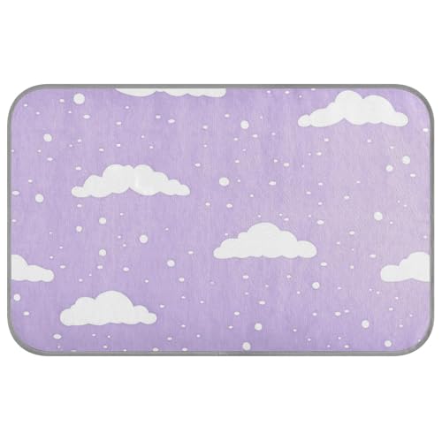 WDdZzyy Hundebett, selbstkühlend, 96,5 x 58,4 cm, Kühlkissen oder Matten für Kätzchen, waschbar, Größe M, Pastellschneefarben WDdZzyy Hundebett, selbstkühlend, 96,5 x 58,4 cm, Kühlkissen oder Matten für Kätzchen, waschbar, Größe M, Pastellschneefarben von WDdZzyy