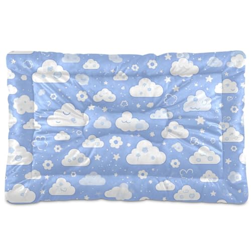 WDdZzyy Hundebett, waschbar, weich, bequem, rutschfeste Unterseite, für große, mittelgroße und kleine Hunde, 91,4 x 61 cm, Hellviolett WDdZzyy Hundebett, waschbar, weich, bequem, rutschfeste Unterseite, für große, mittelgroße und kleine Hunde, 91,4 x 61 cm, Hellviolett von WDdZzyy