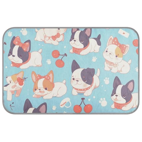 WDdZzyy Hundehütte mit niedlichem Bulltier-Design, für den Sommer, kühlend, selbstkühlend, für Chihuahua, gemütliches Schlafen, einzigartig, Esterilla-Refrescante para Perros M von WDdZzyy