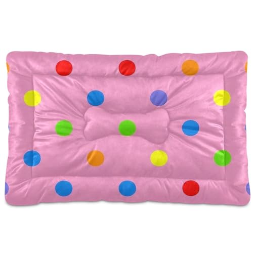 WDdZzyy Hundematte mit Cartoon-Motiv, waschbar, weich, bequem, rutschfeste Unterseite, für große, mittelgroße und kleine Hunde, 91,4 x 61 cm, Rosa WDdZzyy Hundematte mit Cartoon-Motiv, waschbar, weich, bequem, rutschfeste Unterseite, für große, mittelgroße und kleine Hunde, 91,4 x 61 cm, Rosa von WDdZzyy