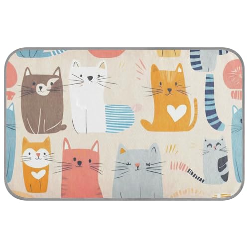 WDdZzyy Kühldecke im Boho-Stil, bunte Safari-Sommer-Kühldecke, selbstkühlende Matten für Hunde für Haustiere, gemütliches Schlafzubehör, Camas Frias Para, Perros, Größe M von WDdZzyy