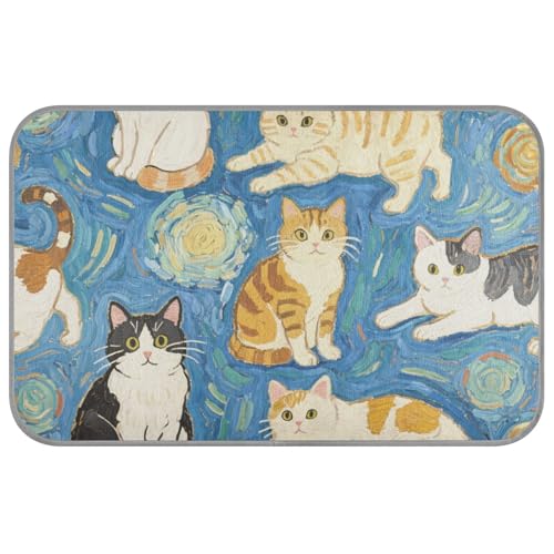 WDdZzyy Kühlmatte für Hunde, selbstkühlendes Bett für Katzen, Outdoor, zum Schlafen, abnehmbares Klebeband, Blau WDdZzyy Kühlmatte für Hunde, selbstkühlendes Bett für Katzen, Outdoor, zum Schlafen, abnehmbares Klebeband, Blau von WDdZzyy