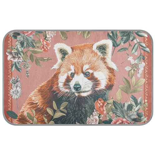 WDdZzyy Lesser Panda Kühlmatte für den Sommer, selbstkühlend, Katzenbetten für den Außenbereich, für Kaninchen, drinnen, waschbar, Manta Fria para Perros M von WDdZzyy
