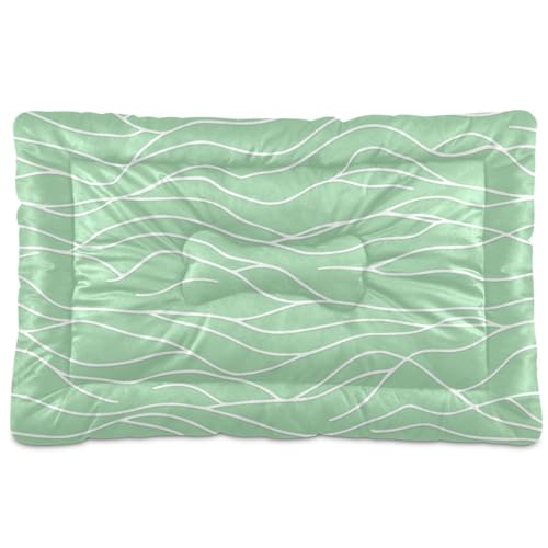 WDdZzyy Minimalistisches Hundebett, wasserwellig, waschbar, weich, rutschfest, für große, mittelgroße und kleine Hunde, 91,4 x 61 cm WDdZzyy Minimalistisches Hundebett, wasserwellig, waschbar, weich, rutschfest, für große, mittelgroße und kleine Hunde, 91,4 x 61 cm von WDdZzyy