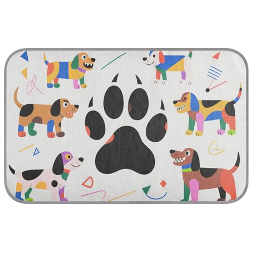 WDdZzyy Niedliche Cartoon-Hundepfote, Sommer-Hundehütte, kühlend, selbstkühlend, 96,5 x 58,4 cm, Eiskissen für Haustiere, Outdoor, wasserdicht, Cama Fria Para Perro M WDdZzyy Niedliche Cartoon-Hundepfote, Sommer-Hundehütte, kühlend, selbstkühlend, 96,5 x 58,4 cm, Eiskissen für Haustiere, Outdoor, wasserdicht, Cama Fria Para Perro M von WDdZzyy
