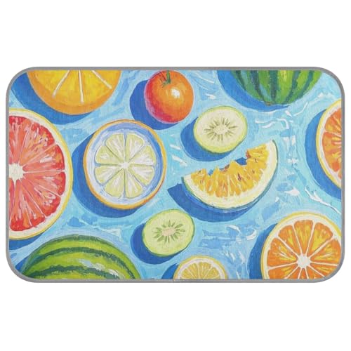 WDdZzyy Ölgemälde mit bunten Sommerfrüchten, Sommer-Gel-Kühlkissen, selbstkühlendes Bett für Katzen im Freien, für Kätzchen, Outdoor, niedliches Klebeband, Refrescante para mascotas, M WDdZzyy Ölgemälde mit bunten Sommerfrüchten, Sommer-Gel-Kühlkissen, selbstkühlendes Bett für Katzen im Freien, für Kätzchen, Outdoor, niedliches Klebeband, Refrescante para mascotas, M von WDdZzyy
