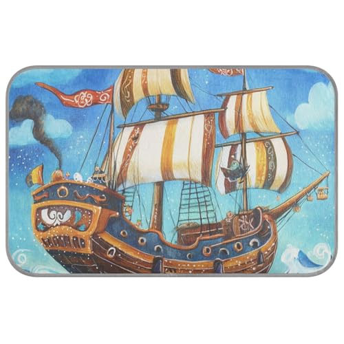 WDdZzyy Piratenschiff, Segeln, Meerblau, Sommer, hält Hunde im Sommer kühl, selbstkühlendes Katzenbett, Outdoor, für Kätzchen, drinnen, abnehmbare Mantas frías para Perros M WDdZzyy Piratenschiff, Segeln, Meerblau, Sommer, hält Hunde im Sommer kühl, selbstkühlendes Katzenbett, Outdoor, für Kätzchen, drinnen, abnehmbare Mantas frías para Perros M von WDdZzyy