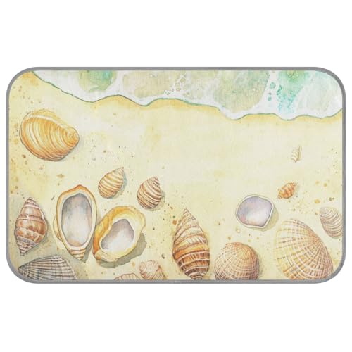 WDdZzyy Shells Sandy Beach Sea Sommer Kühlmatten für Hunde, selbstkühlendes Bett für Hunde für Tiere, Outdoor-Zubehör, Manta refrescante para perro M WDdZzyy Shells Sandy Beach Sea Sommer Kühlmatten für Hunde, selbstkühlendes Bett für Hunde für Tiere, Outdoor-Zubehör, Manta refrescante para perro M von WDdZzyy
