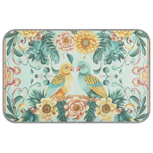 WDdZzyy Sommer-Kühlmatte im Boho-Stil, mit Blumen- und Blumenmuster, Orange, für den Sommer, selbstkühlende Katzenbetten für draußen, für Chihuahua, Reisen, bequem, Cama Refrescante para Perros M WDdZzyy Sommer-Kühlmatte im Boho-Stil, mit Blumen- und Blumenmuster, Orange, für den Sommer, selbstkühlende Katzenbetten für draußen, für Chihuahua, Reisen, bequem, Cama Refrescante para Perros M von WDdZzyy