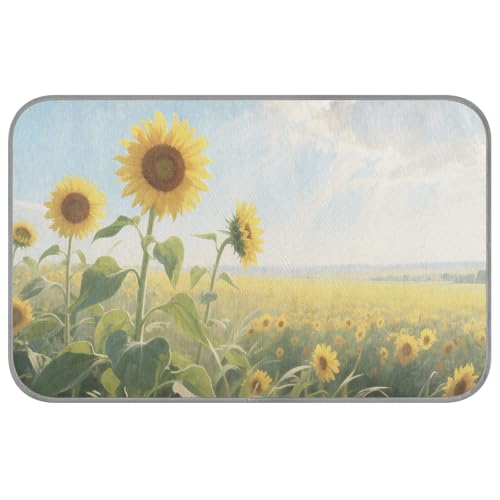 WDdZzyy Sonnenblumen-Sommer-Katzenbetten für Outdoor-Katzen, selbstkühlend, 96,5 x 58,4 cm, kühlende Decken für Tiere im Freien, bequem, Größe M WDdZzyy Sonnenblumen-Sommer-Katzenbetten für Outdoor-Katzen, selbstkühlend, 96,5 x 58,4 cm, kühlende Decken für Tiere im Freien, bequem, Größe M von WDdZzyy