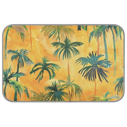 WDdZzyy Summer Orange Tropische Bäume Sommer Kühlprodukte Selbstkühlende Katzenbetten für Indoor-Katzen für Haustiere, gemütliches Schlafen, rutschfeste Mantas frías para Perros M WDdZzyy Summer Orange Tropische Bäume Sommer Kühlprodukte Selbstkühlende Katzenbetten für Indoor-Katzen für Haustiere, gemütliches Schlafen, rutschfeste Mantas frías para Perros M von WDdZzyy