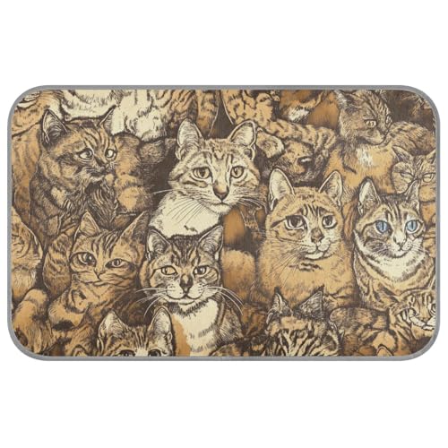 WDdZzyy Sweet Chartreuxanimals Sommer-Kühlkissen für Hunde, selbstkühlende Pads für Hunde, für Kaninchen, Reiseutensilien, Cama Refrescante para Perros M, Weiß WDdZzyy Sweet Chartreuxanimals Sommer-Kühlkissen für Hunde, selbstkühlende Pads für Hunde, für Kaninchen, Reiseutensilien, Cama Refrescante para Perros M, Weiß von WDdZzyy