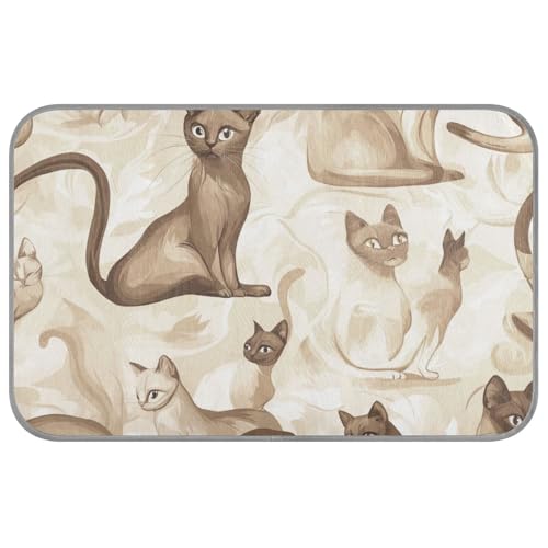 WDdZzyy Sweet Tonkinesecats Sommer-Katzenbetten für Outdoor-Katzen, selbstkühlend, 96,5 x 58,4 cm, Kühlbetten für Kätzchen, Innenbereich, waschbar, erfrischend, Größe M WDdZzyy Sweet Tonkinesecats Sommer-Katzenbetten für Outdoor-Katzen, selbstkühlend, 96,5 x 58,4 cm, Kühlbetten für Kätzchen, Innenbereich, waschbar, erfrischend, Größe M von WDdZzyy