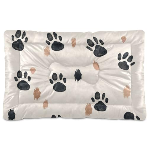 WDdZzyy Waschbares Hundebett, Katzenkrallenaufdruck, rutschfest, weich, bequem, für große, mittelgroße und kleine Hunde, 91,4 x 61 cm WDdZzyy Waschbares Hundebett, Katzenkrallenaufdruck, rutschfest, weich, bequem, für große, mittelgroße und kleine Hunde, 91,4 x 61 cm von WDdZzyy