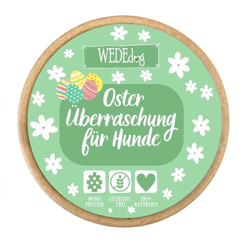 WEDEdog Osterüberraschung Hunde Leckerlis I Leckerli Hund Ostern I Hundeleckerli Ostern I Leckerlies für Hunde I Hunde I Leckerlis Hund in Premium Qualität von WEDEdog