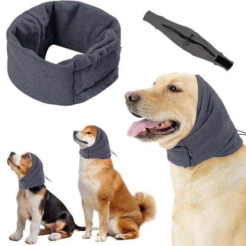 Hunde-Ohrenschützer, Ohrenschützer, Lärmschutz, Ohrenschützer, Hunde-Gehörschutz, Hunde-Stirnband zur Angstlinderung, beruhigender Kapuzenpullover für Hunde, Hals- und Ohrenwärmer, beruhigende Hunde-Ohrenschützer, Ohrenschützer, Lärmschutz, Ohrenschützer, Hunde-Gehörschutz, Hunde-Stirnband zur Angstlinderung, beruhigender Kapuzenpullover für Hunde, Hals- und Ohrenwärmer, beruhigende von WEEVDRIE
