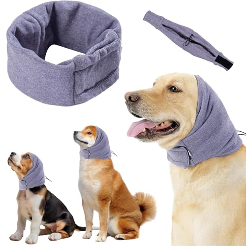 Hunde-Ohrenschützer, Ohrenschützer, Lärmschutz, Ohrenschützer, Hunde-Stirnband zur Angstlinderung, beruhigender Kapuzenpullover für Hunde, Hals- und Ohrenwärmer, beruhigende Kopfbedeckung für Hunde, Hunde-Ohrenschützer, Ohrenschützer, Lärmschutz, Ohrenschützer, Hunde-Stirnband zur Angstlinderung, beruhigender Kapuzenpullover für Hunde, Hals- und Ohrenwärmer, beruhigende Kopfbedeckung für Hunde, von WEEVDRIE