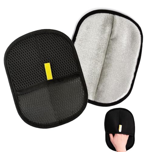 Elektrostatischer Tierhaarentferner-Handschuh, vielseitiger Tierhaarentfernungshandschuh, Katzenpflege-Handschuhe, statische Tierhaarentferner-Handschuhe, zum Waschen, Enthaaren und anmionale von WEIKANG