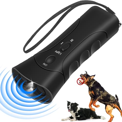 Anti-Bellgerät für Hunde, Ultraschall-Bell-Stopper, Anti-Bell-Gerät für Hunde, 3-in-1-Handgerät, Ultraschall-Stopp-Gerät für drinnen und draußen, Bellabschreckung, Kontrolle für kleine, mittelgroße Anti-Bellgerät für Hunde, Ultraschall-Bell-Stopper, Anti-Bell-Gerät für Hunde, 3-in-1-Handgerät, Ultraschall-Stopp-Gerät für drinnen und draußen, Bellabschreckung, Kontrolle für kleine, mittelgroße von WEIMEIH