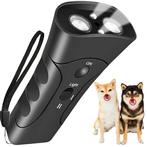 WEIMEIH Anti-Bell-Gerät für Hunde, Ultraschall-Hunde-Bell-/Schallabschreckungsgerät, 3-in-1-Handgerät, wasserdichtes Hundetrainings-/Bell-Kontrollgerät, sichere Frequenz, Anti-Bell-Stopper für die WEIMEIH Anti-Bell-Gerät für Hunde, Ultraschall-Hunde-Bell-/Schallabschreckungsgerät, 3-in-1-Handgerät, wasserdichtes Hundetrainings-/Bell-Kontrollgerät, sichere Frequenz, Anti-Bell-Stopper für die von WEIMEIH