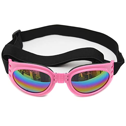 WEISUO Hundebrille Augenschutz wasserdichte Haustier-Sonnenbrille für Hunde und Katzen von WEISUO