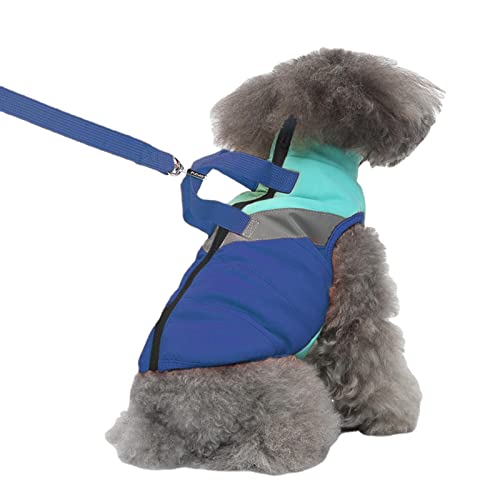 WEITING Gepolsterte Weste, Hundejacke, warm, gepolsterte Weste mit D-Leine für kaltes Wetter, Haustier-Winterkleidung für kleine, mittelgroße und große Hunde für den täglichen Gebrauch WEITING Gepolsterte Weste, Hundejacke, warm, gepolsterte Weste mit D-Leine für kaltes Wetter, Haustier-Winterkleidung für kleine, mittelgroße und große Hunde für den täglichen Gebrauch von WEITING