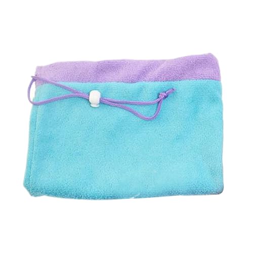 WEITING Kleintier Handtuch Tasche - Absorbierende Eichhörnchen Tragetasche - Atmungsaktive Badetasche Mit Verstellbarem Kordelzug Für Hamster, Kaninchen, Welpen Und Kleintiere WEITING Kleintier Handtuch Tasche - Absorbierende Eichhörnchen Tragetasche - Atmungsaktive Badetasche Mit Verstellbarem Kordelzug Für Hamster, Kaninchen, Welpen Und Kleintiere von WEITING
