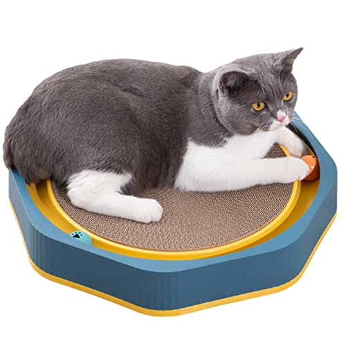 WEITING Kratzspielzeug für Katzen – Multifunktionales Katzen-Spielzeug | Spielzeug für Kätzchen zum Kratzen, schützt das Sofa, das Kissen, vor Bissen, Spielzeug von WEITING
