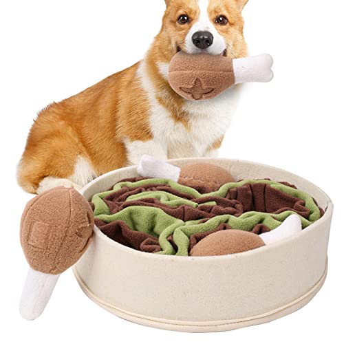 WEITING Schnüffelspielzeug für Hunde, Puzzle, auslaufendes Schnüffelspielzeug, niedliches und tragbares Puzzle-Haustier-Schnüffelspielzeug für kleine, mittelgroße und große Hunde WEITING Schnüffelspielzeug für Hunde, Puzzle, auslaufendes Schnüffelspielzeug, niedliches und tragbares Puzzle-Haustier-Schnüffelspielzeug für kleine, mittelgroße und große Hunde von WEITING