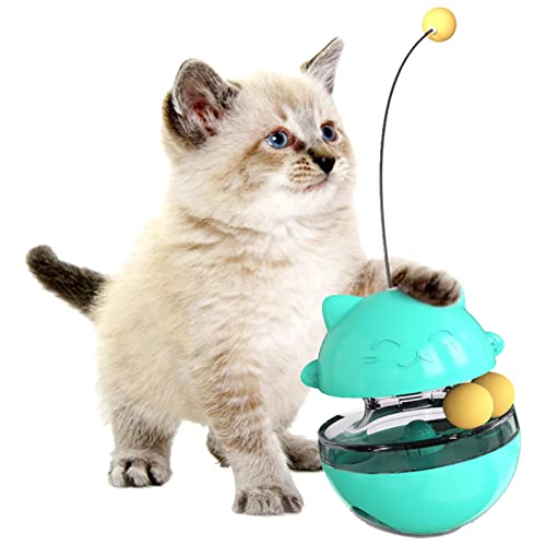 WEITING Tasse Spielzeug für Katzen | Futterspielzeug für Katzen | Spielzeug für Katzen im Rund, automatisches Spielzeug für Übungen für Haustiere für kleine und mittelgroße Hunde WEITING Tasse Spielzeug für Katzen | Futterspielzeug für Katzen | Spielzeug für Katzen im Rund, automatisches Spielzeug für Übungen für Haustiere für kleine und mittelgroße Hunde von WEITING