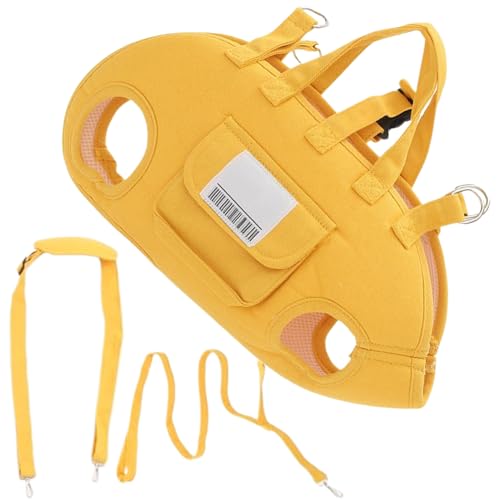 weiting Hundehubgeschirr | Outdoor Tragesack - Einstellbarer Schultergurt Tragesling Mit Griffen Für Tägliche Spaziergänge Wanderungen Parkbesuche Camping von WEITING