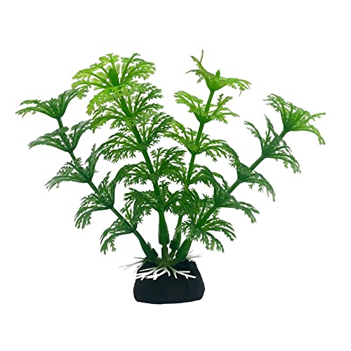Künstliche Plastikpflanzen Dekoration, Künstliche Pflanzen for Aquarien, 10 Stück, Mehrfarbig, 10 cm hoch, Kunststoff, Dekoration for Aquarien, Simulation von Wassergras, Hintergrund(13) von WEITINGKKK