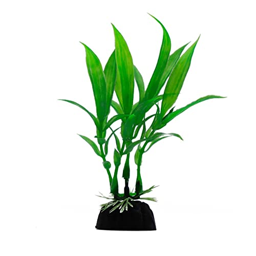 Künstliche Plastikpflanzen Dekoration, Künstliche Pflanzen for Aquarien, 10 Stück, Mehrfarbig, 10 cm hoch, Kunststoff, Dekoration for Aquarien, Simulation von Wassergras, Hintergrund(15) von WEITINGKKK
