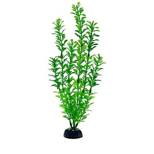 Künstliche Plastikpflanzen Dekoration, Künstliche Pflanzen for Aquarien, Kunststoff, Dekoration for Aquarien, 4 x 2,5 x 30 cm, 10 Stück(1) von WEITINGKKK
