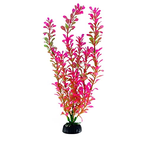 Künstliche Plastikpflanzen Dekoration, Künstliche Pflanzen for Aquarien, Kunststoff, Dekoration for Aquarien, 4 x 2,5 x 30 cm, 10 Stück(2) von WEITINGKKK