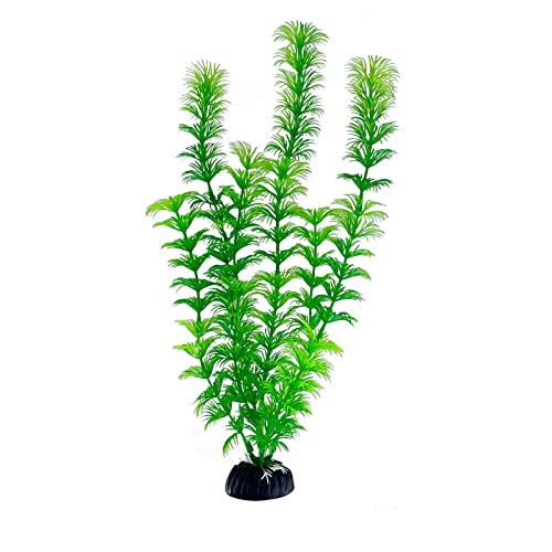 Künstliche Plastikpflanzen Dekoration, Künstliche Pflanzen for Aquarien, Kunststoff, Dekoration for Aquarien, 4 x 2,5 x 30 cm, 10 Stück(6) von WEITINGKKK